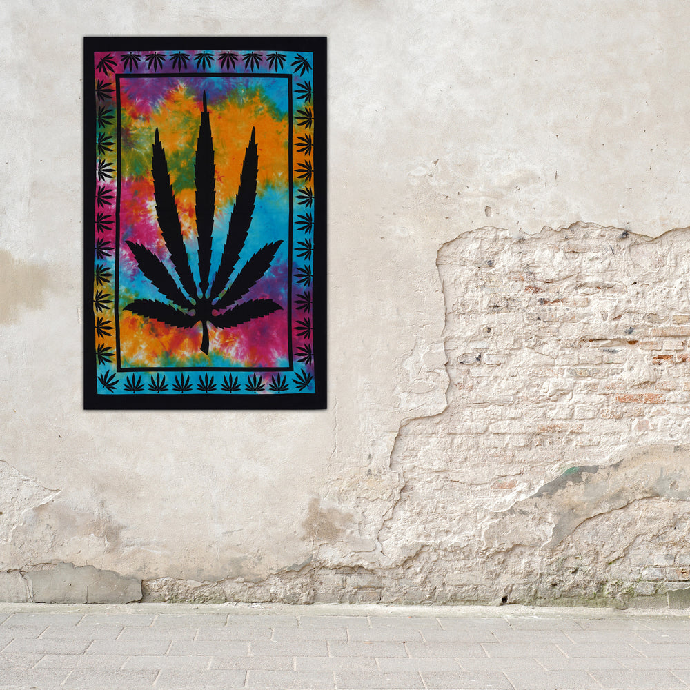 
                  
                    Bob Marley Inspired Psychedelic Marijuana Leaf
                  
                